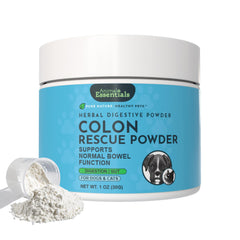 Animal Essentials emballage frontal montrant le produit et son usage apaisant