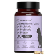 AnimalBiome emballage avant montrant format 30 gélules et bénéfice maintien intestinal