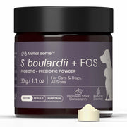 AnimalBiome emballage face montrant poudre probiotique pour digestion