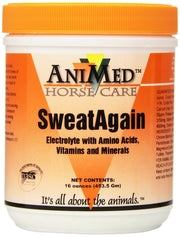 ANIMED SWEATAGAIN vue frontale du sachet 1 lb montrant l'étiquette et la praticité