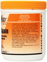 ANIMED SWEATAGAIN texture de la poudre en gros plan garantissant une dissolution rapide