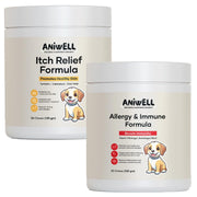 Aniwell face de l'emballage duo montrant soulagement et usage pratique