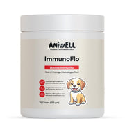 Aniwell ImmunoFlo emballage face montrant informations et bénéfices