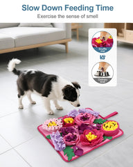 Ankilo tapis utilisé par un chat stimulant l'odorat et réduisant l'ennui