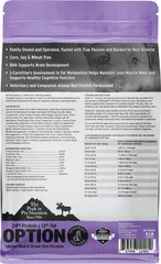 Annamaet Option gros plan sur la texture des croquettes, montre appétence