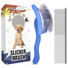 Anrundar brosse slicker avant vue produit pour démêler efficacement