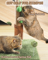ANWA boule sisal avec grelot stimulant jeu et activité