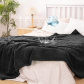 aodisman face sherpa moelleuse pour chaleur et confort