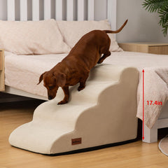 aodisman en usage lit petit chien montant facilement au lit