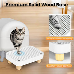 Aothey base en bois robuste offrant stabilité et durabilité
