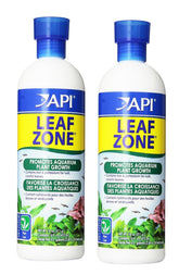 Bouteilles API Leaf Zone face avant montrant l’étiquette et l’usage pour plantes