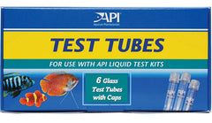 API tubes vue avant du paquet montrant six éprouvettes pratiques