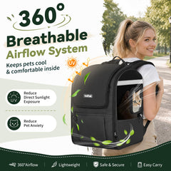 Apollo Walker panneaux en mesh offrant ventilation et confort pour l'animal