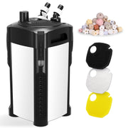AQQA face avant du canister montrant boîtier compact et gain de place