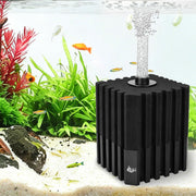 AQQA filtre éponge vue face montrant design compact et gain de place