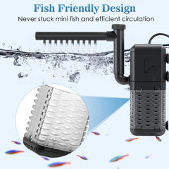 AQQA pompe avec moteur inox côté illustrant durabilité en eau salée
