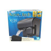 AQUA-TECH vue frontale du filtre, design compact pour gain d'espace