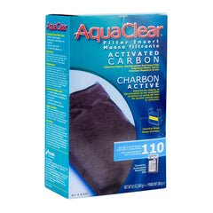 Insert AquaClear à côté d'une règle pour montrer dimensions et installation facile