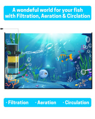 AquaMiracle boîtier transparent révélant éponges pour contrôle visuel facile