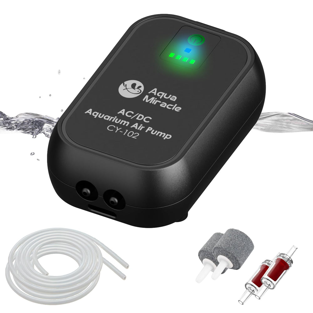 AquaMiracle face avant montrant sorties d'air et design portable pour mobilité