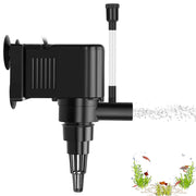 AquaMiracle vue avant du powerhead montrant la forme compacte et l'installation facile