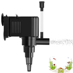 AquaMiracle vue avant du powerhead montrant la forme compacte et l'installation facile