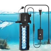 AquaMiracle vue avant du filtre SV-800 montrant compacité et installation facile