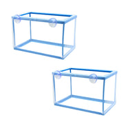 AQUANEAT filet breeder face avant montrant le cadre et les ventouses pour installation facile