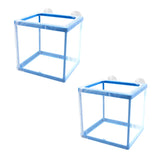 AQUANEAT Fish Tank Breeder face avant montrant la structure et fixation, protège les alevins