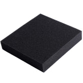 AQUANEAT mousse filtrante face avant montrant dimensions et coupe pratique