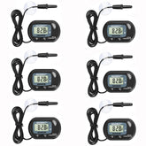 AQUANEAT pack six thermomètres face avant lecture claire