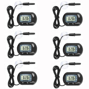 AQUANEAT pack six thermomètres face avant lecture claire
