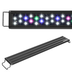 AQUANEAT rampe face avant montrant design fin et illumination homogène