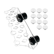 Aquarium Choice vue avant du support 11 plugs, organisation propre et visible