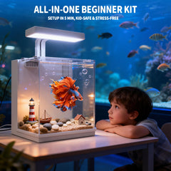 AQUASMITH gros plan du filtre arrière illustrant filtration silencieuse et eau propre