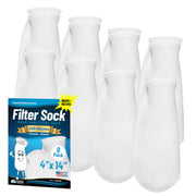 Aquatic Experts chaussette filtrante face avant montrant compatibilité et installation facile