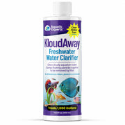 Aquatic Experts flacon avant montrant l'emballage et instructions, facilite l'identification