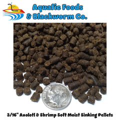 Aquatic Foods Inc. gros plan granulés texture moelleuse appétence