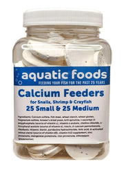 Aquatic Foods Inc. pot de disques coulants montrant emballage pour un stockage pratique