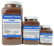 Aquatic Foods emballage devant montrant pot 8oz et informations produit, praticité