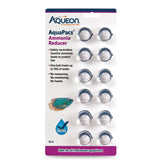 Aqueon emballage avant montrant 12 AquaPacs pour facilité d'utilisation