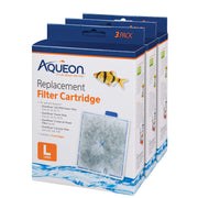 Aqueon cartouche Large face avant montrant l'onglet FRONT et une installation facile