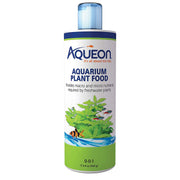 Aqueon flacon face 17,4 oz montrant l'emballage et l'usage pratique
