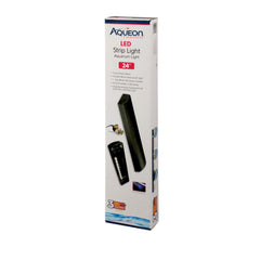 Aqueon rampe LED frontale montrant l'apparence et l'installation facile