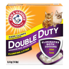 Arm & Hammer packaging avant montrant le seau et facilité d'utilisation