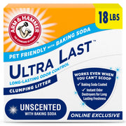 ARM & HAMMER paquet face avant montrant le conditionnement pratique