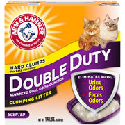 Arm & Hammer emballage face avant montrant le contrôle des odeurs