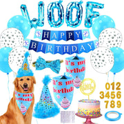 AROIC emballage du kit fête pour chien montrant contenu prêt à offrir