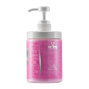 Artero flacon Protein Vital 650 ml montrant l'étiquette et l'utilisation facile