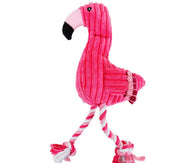 Artinova peluche flamant vue de face montrant forme et expression ludique